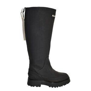 New! Allsaints Octavia Knee High Boots Black 40 10 US DD492